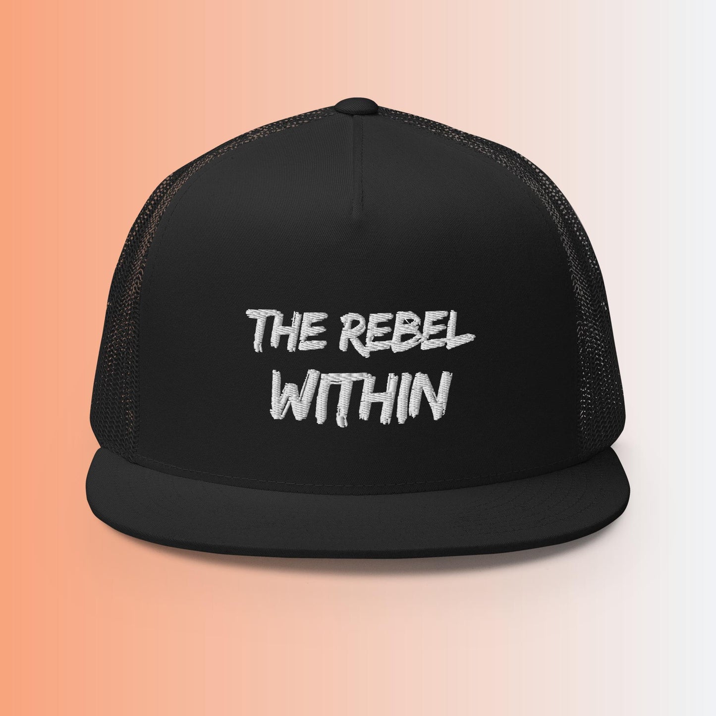 THE REBEL WITHIN CAP IN BLACK/WHITE