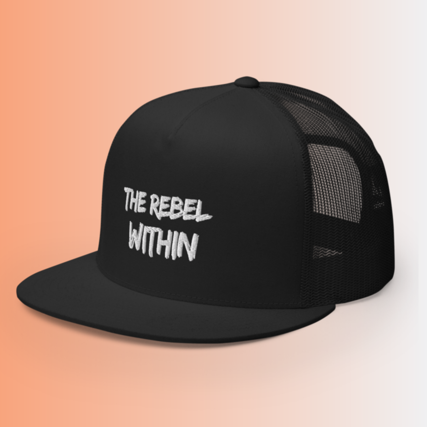 THE REBEL WITHIN CAP IN BLACK/WHITE